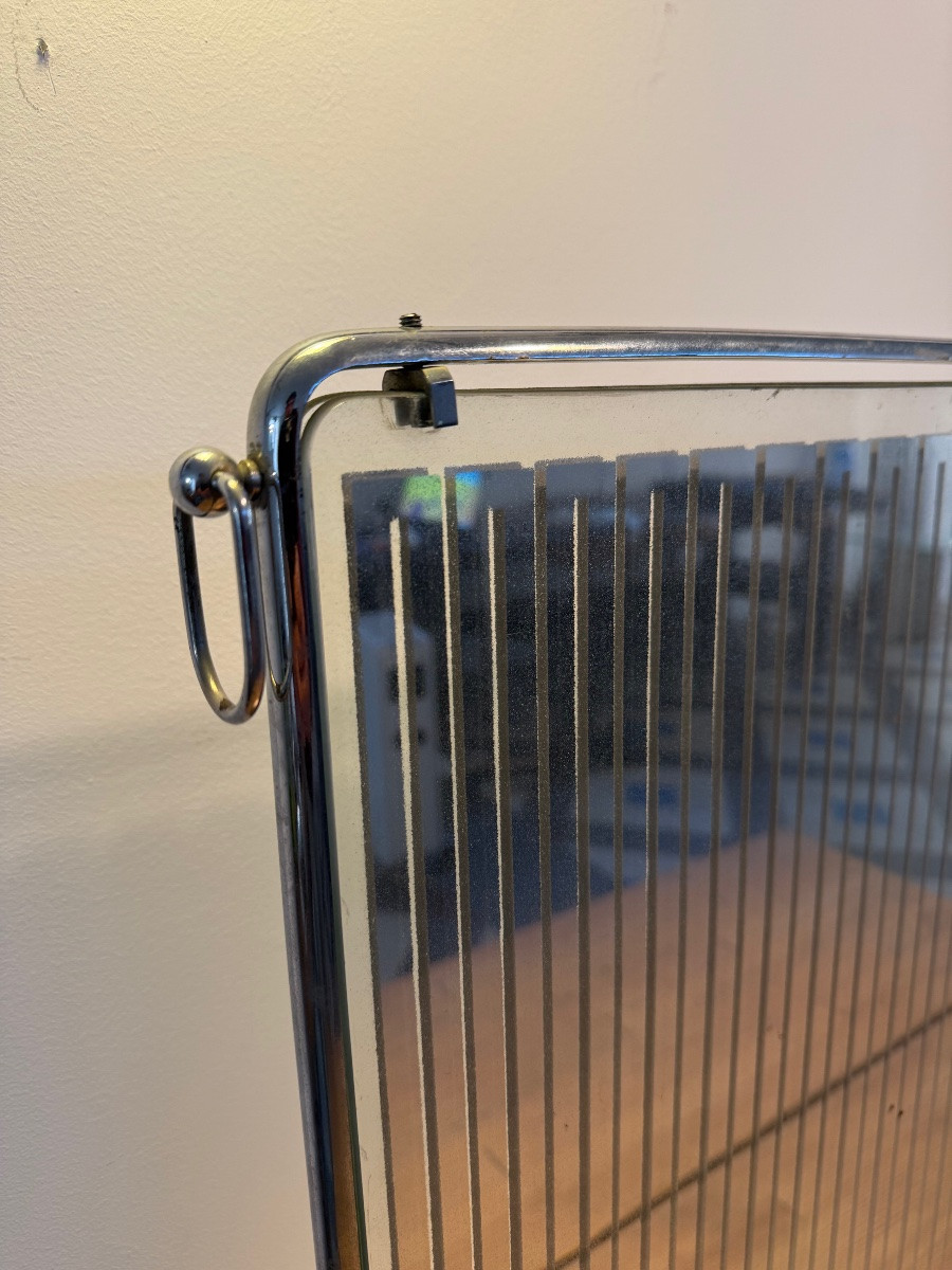 René Coulon For Saint Gobain Art Deco Radiator. -photo-1