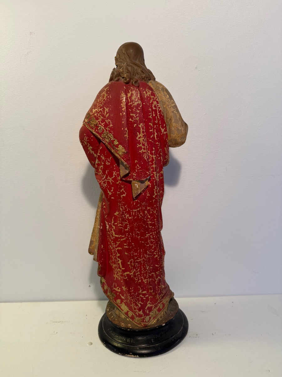 Statue christ ancienne .-photo-2