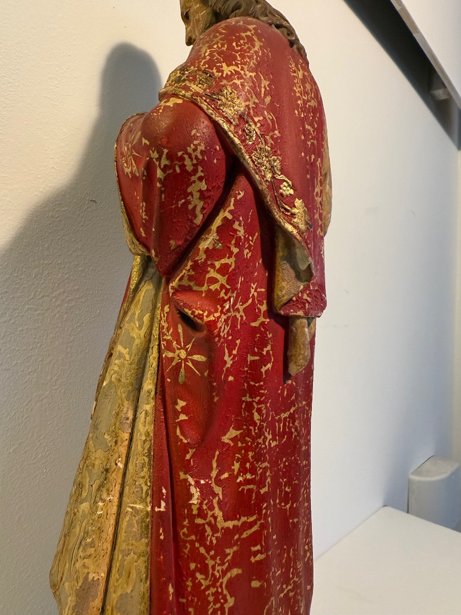 Statue christ ancienne .-photo-3