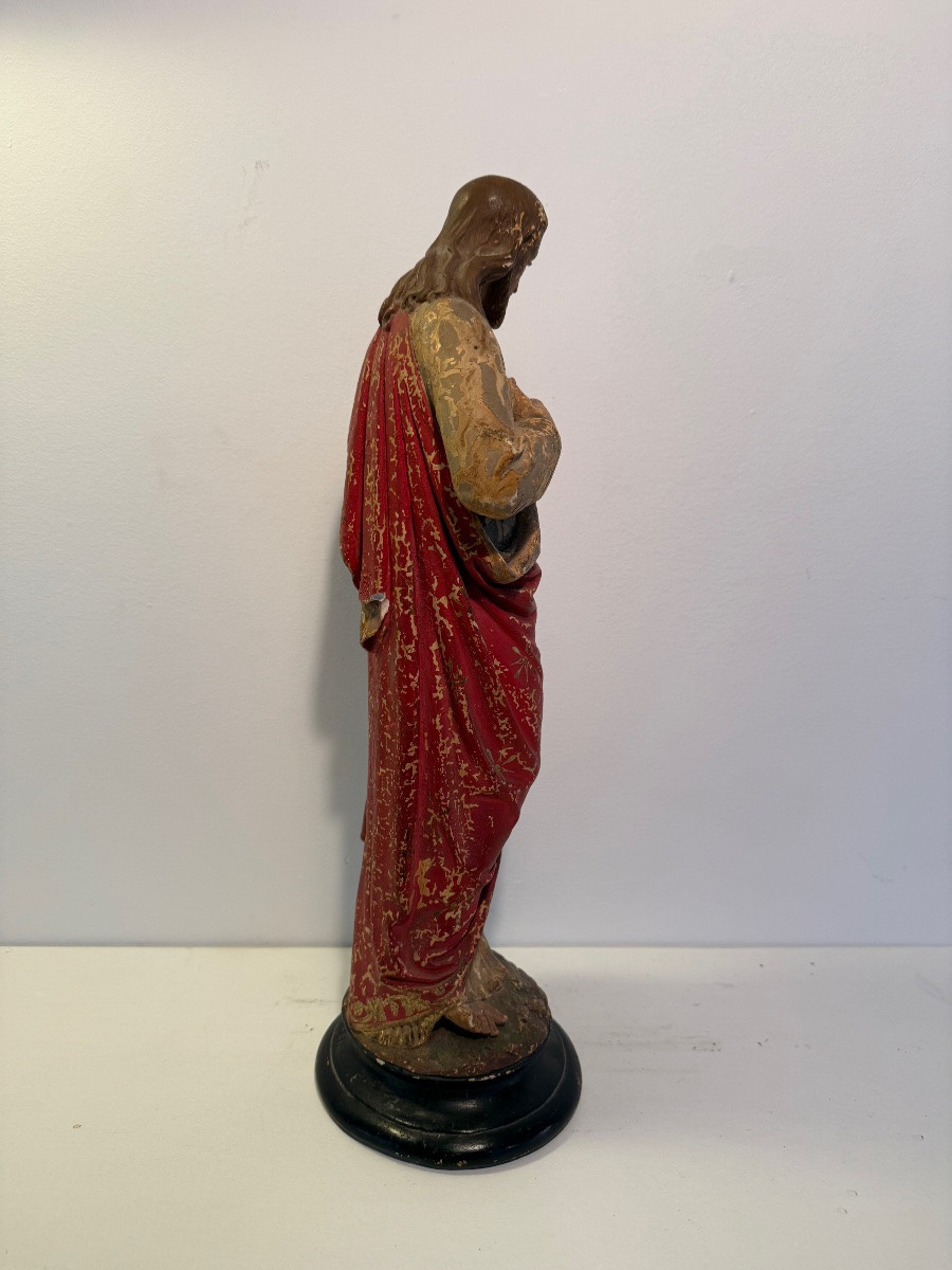 Statue christ ancienne .-photo-4