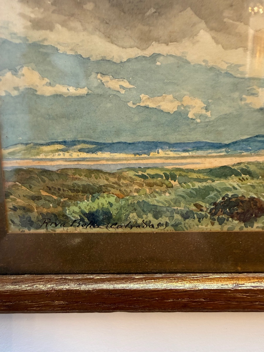 Tableau , Eugène Delatre riva Bella Calvados Ouistreham-photo-1