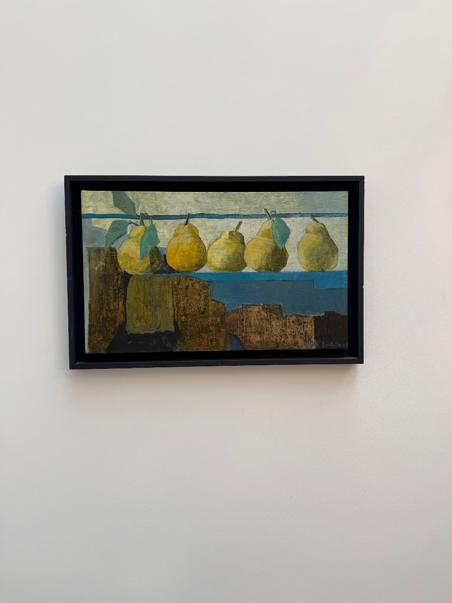 Tableau , nature morte aux fruits .-photo-2