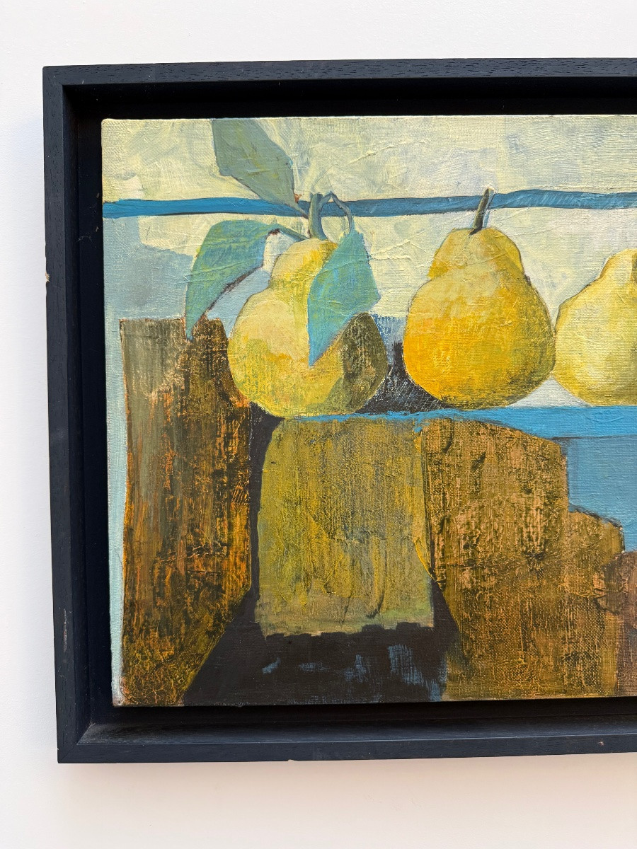 Tableau , nature morte aux fruits .-photo-4