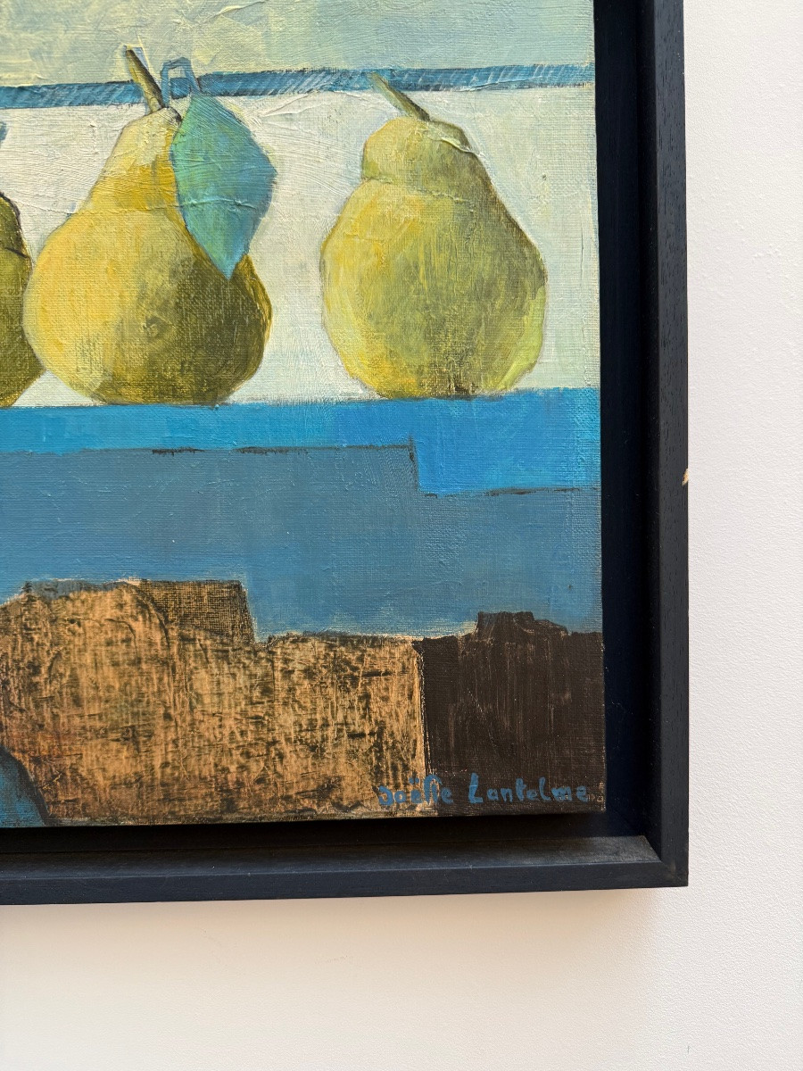 Tableau , nature morte aux fruits .-photo-1