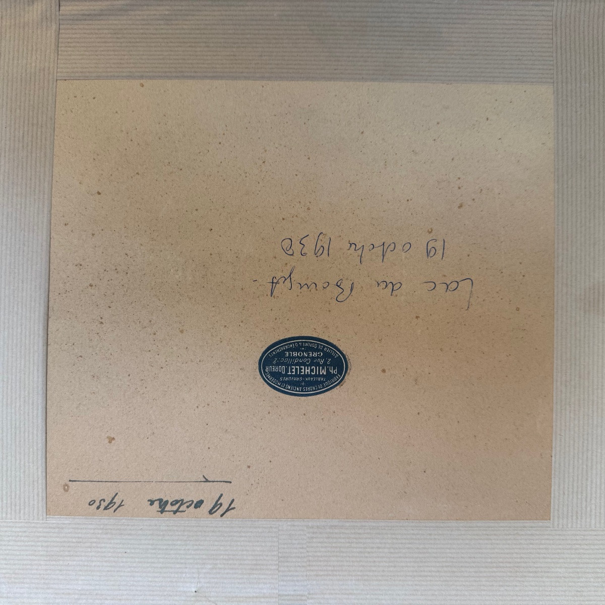 Tableau , aquarelle lac du Bourget montagne Alpes -photo-1