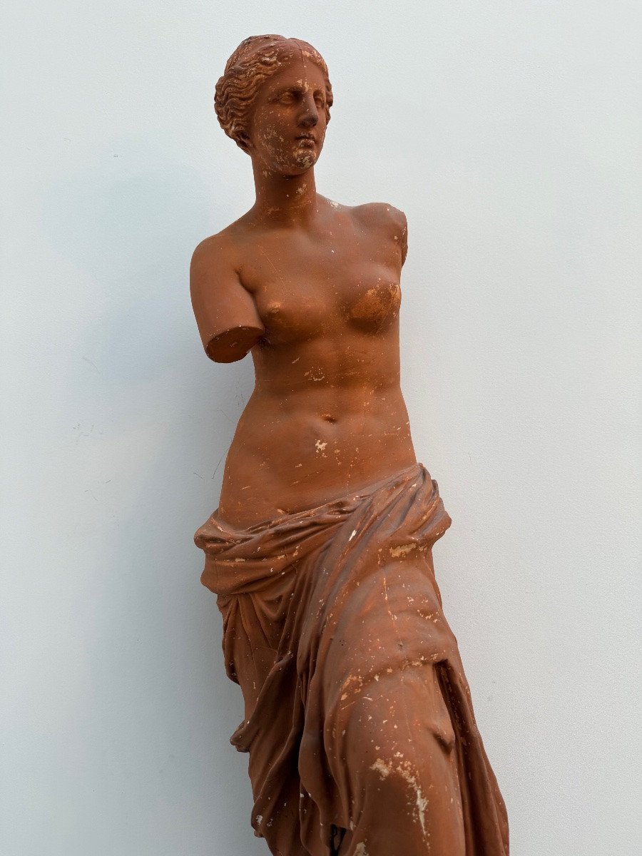 Venus De Milo, Plaster Sculpture Belonging To Théodore Ravanat.-photo-3