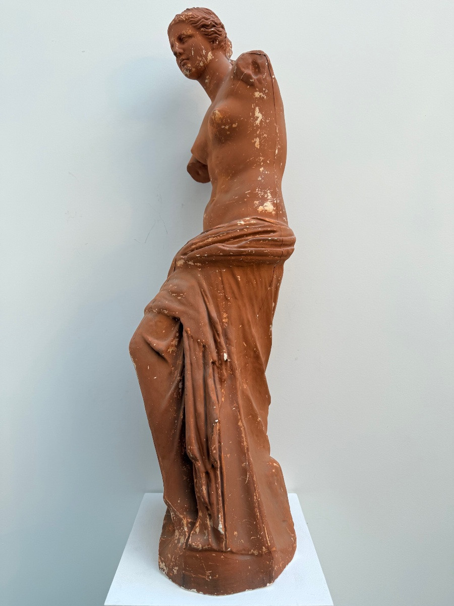Venus De Milo, Plaster Sculpture Belonging To Théodore Ravanat.-photo-1