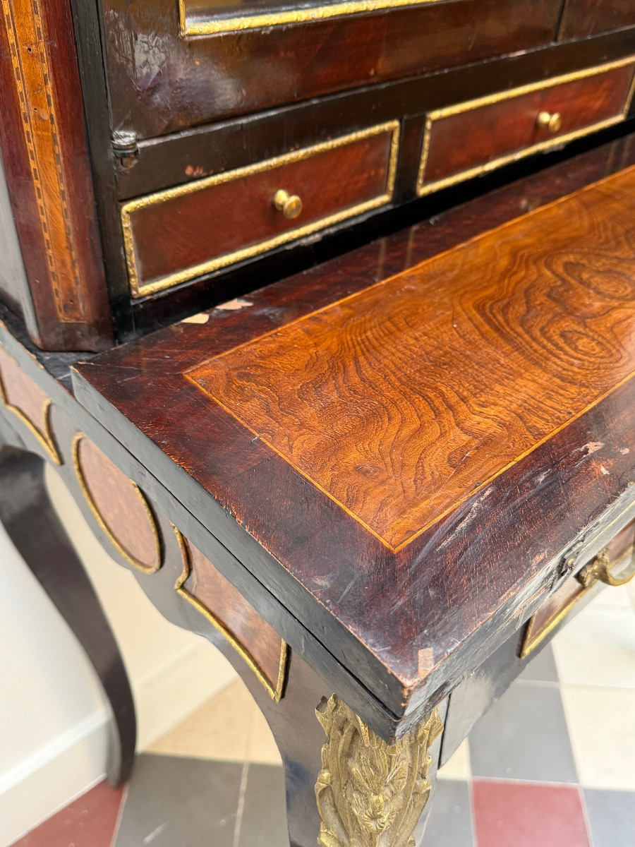 Desk, Bonheur Du Jour, Napoleon III Era-photo-2