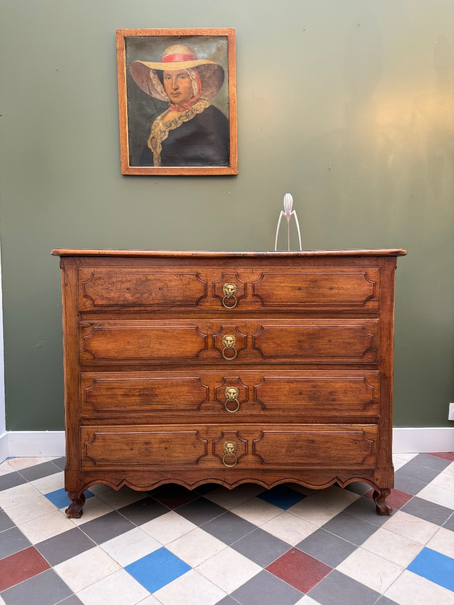 Antique Chest Of Drawers.-photo-2