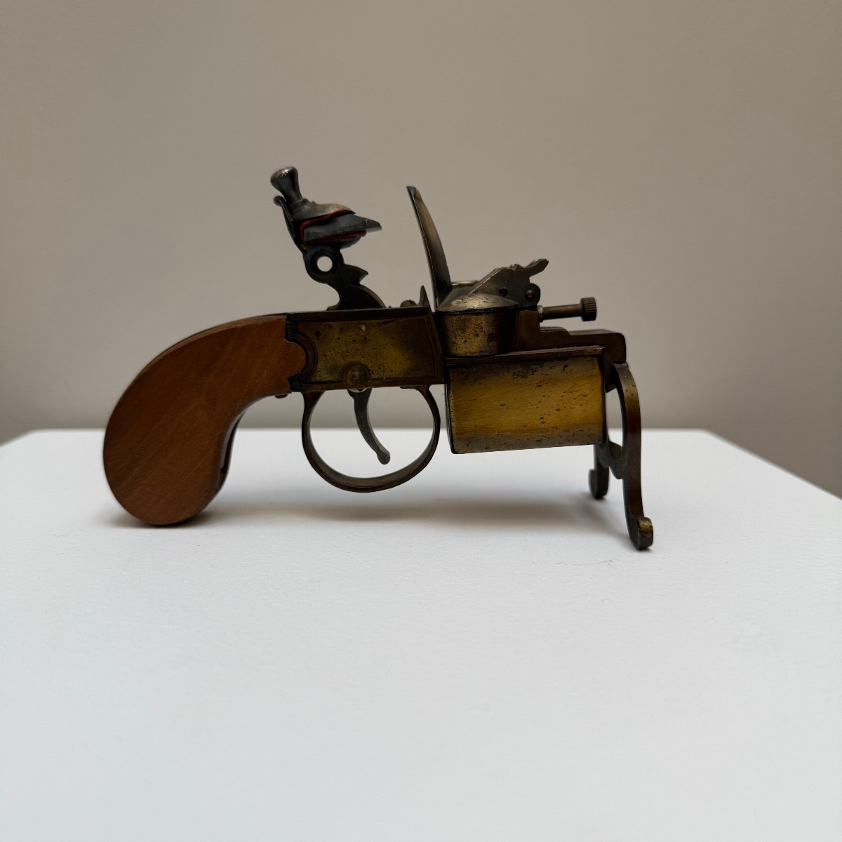 Dunhill, Table Lighter, Militaria Pistol.