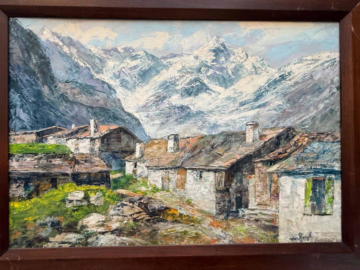 Mountain Painting, La Berarde, La Meije.-photo-4