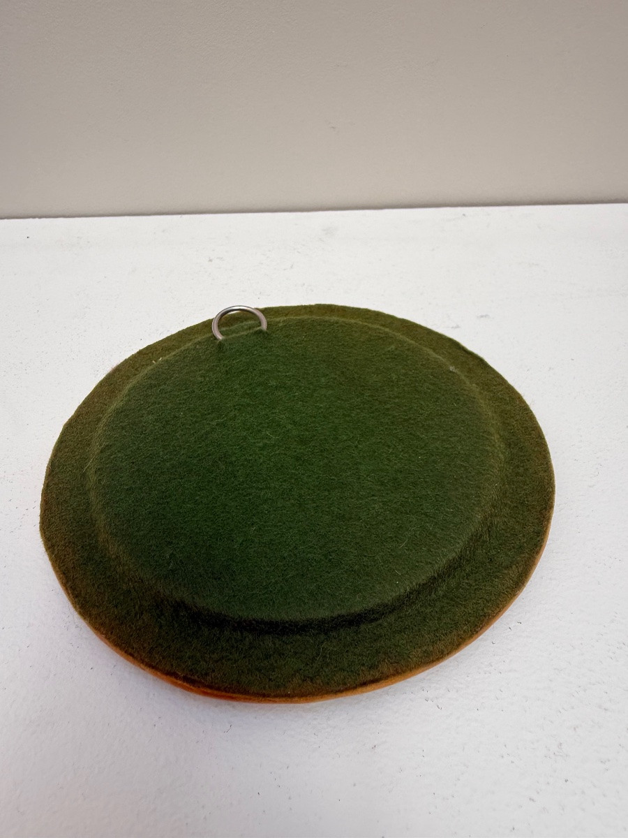 Mithe Espelt , miroir en céramique « marguerite « -photo-3