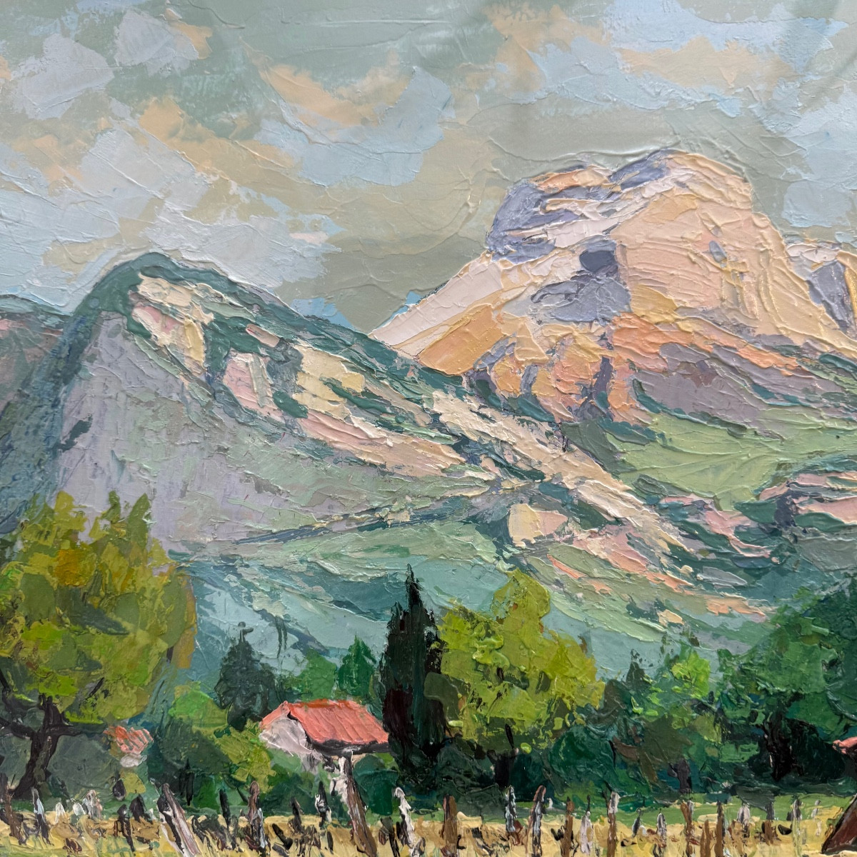 Tableau de montagne , Isère , Savoie 