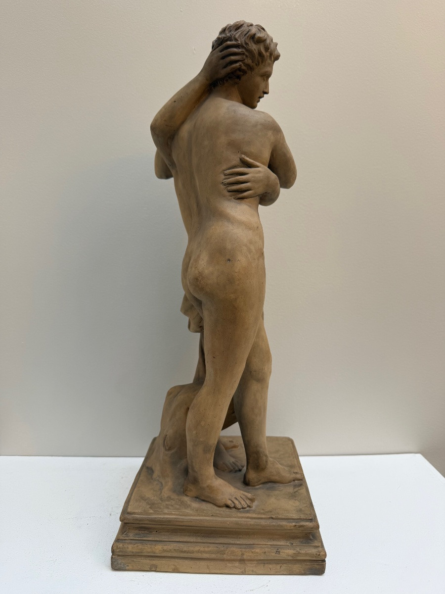 Savoie , 19th Century Terracotta Sculpture By Jean Peguet .-photo-4