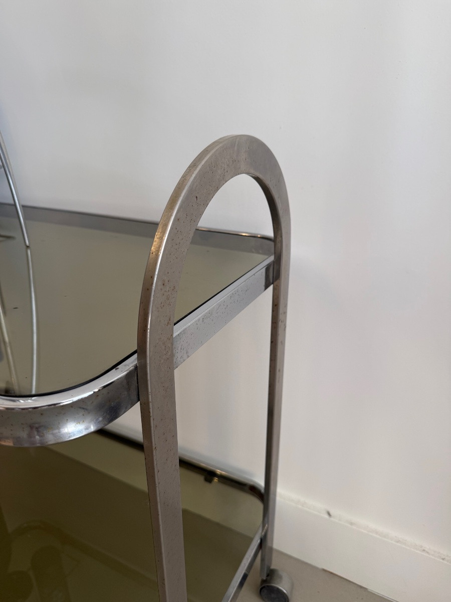 Desserte roulante , bar design 1970 , trolley . -photo-4