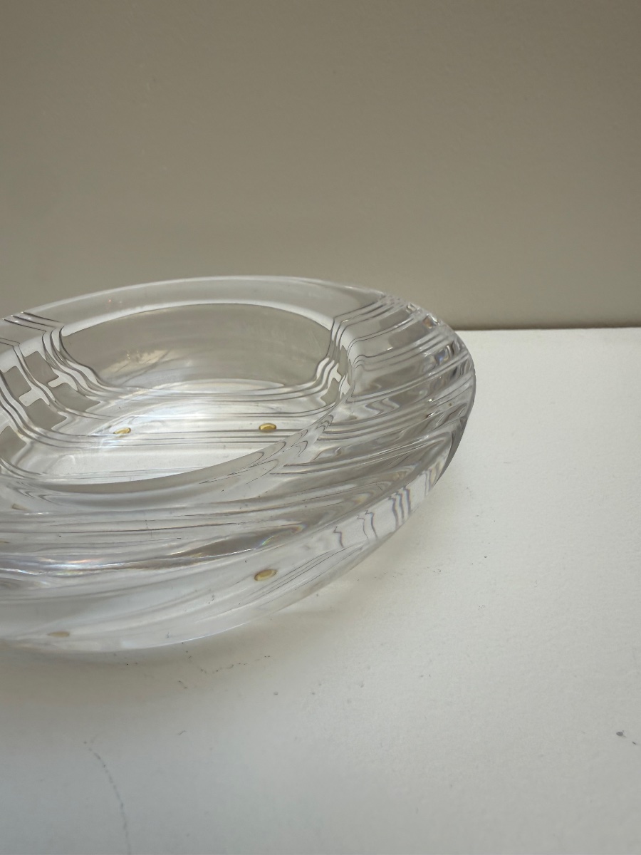 Christian Dior , vide poche en cristal .-photo-4