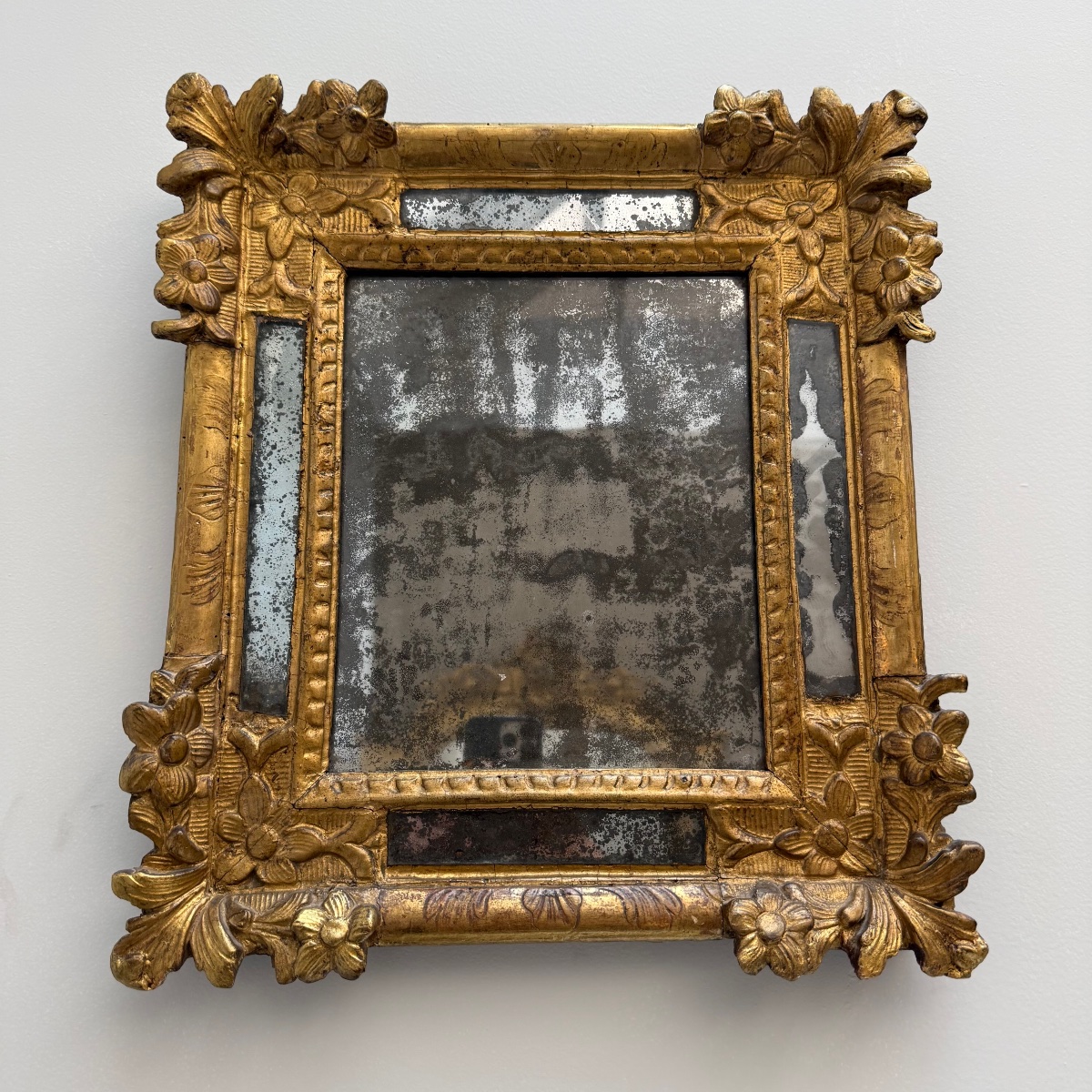 Antique Mirror From The 18th Century. 