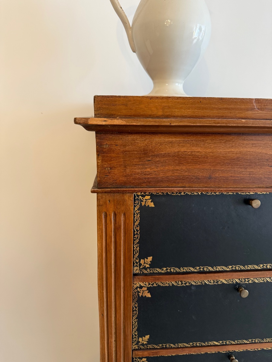 Antique Storage Cabinet, Cardboard Box Cabinet.-photo-6