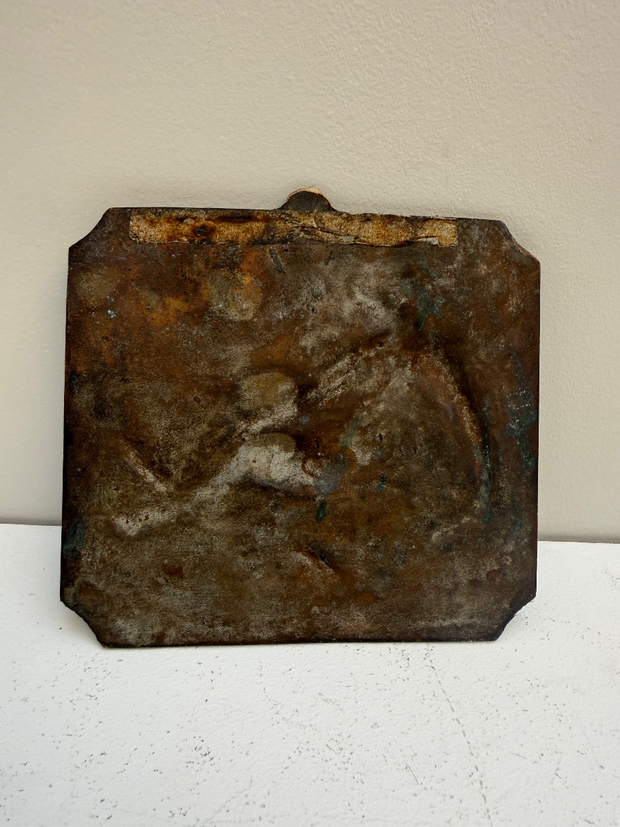 A Moreau Vaithier , plaque en bronze .-photo-4