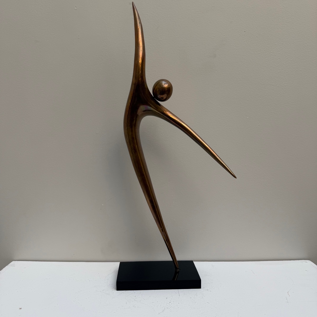 Alain Cantarel, Bronze Sculpture. 