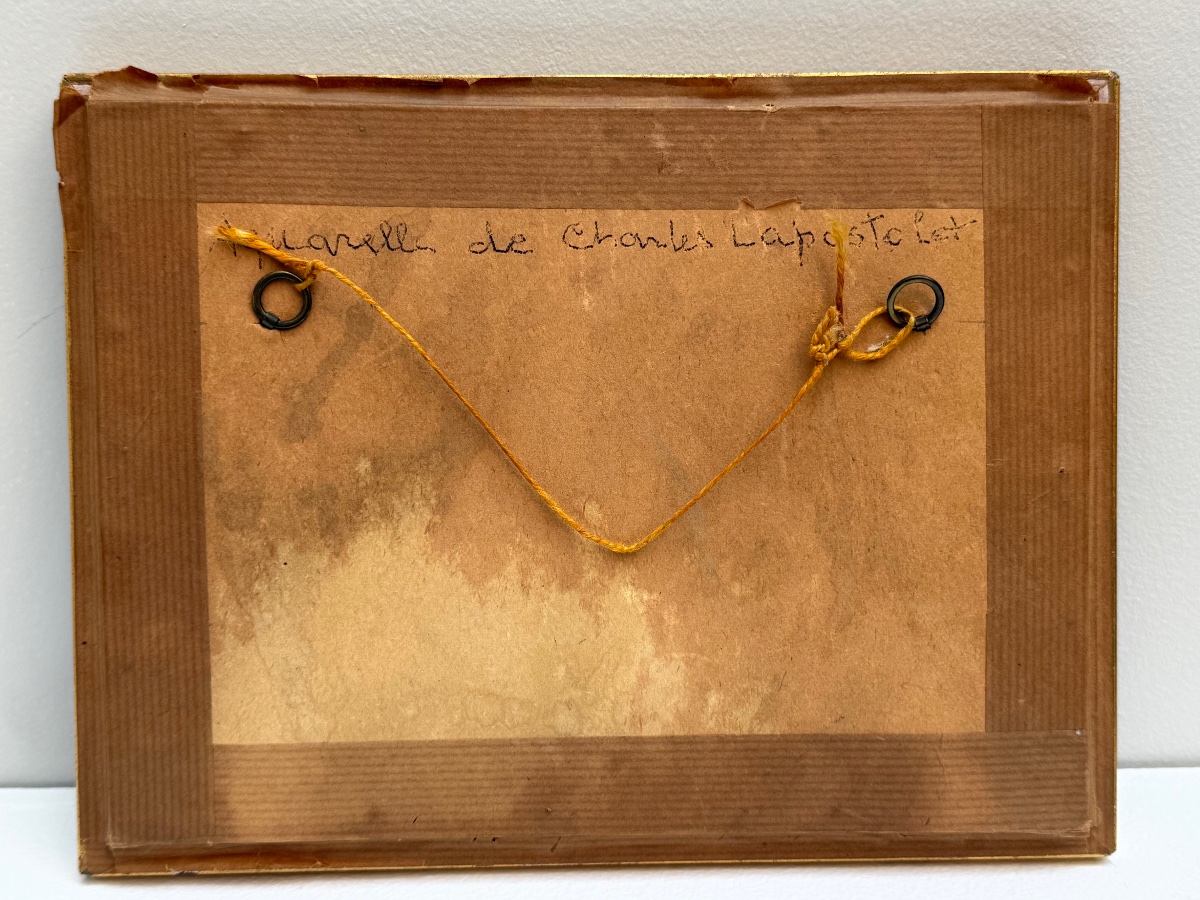 Charles Lapostelet, Drawing, Painting.-photo-3