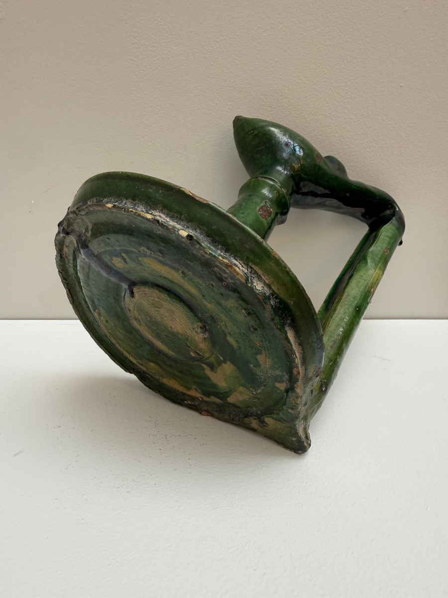 Maroc , lampe à huile ancienne . -photo-2