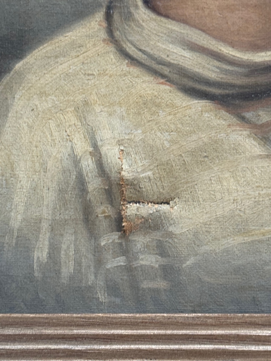 Filippo Marantonio , tableau , paire de portraits.-photo-1