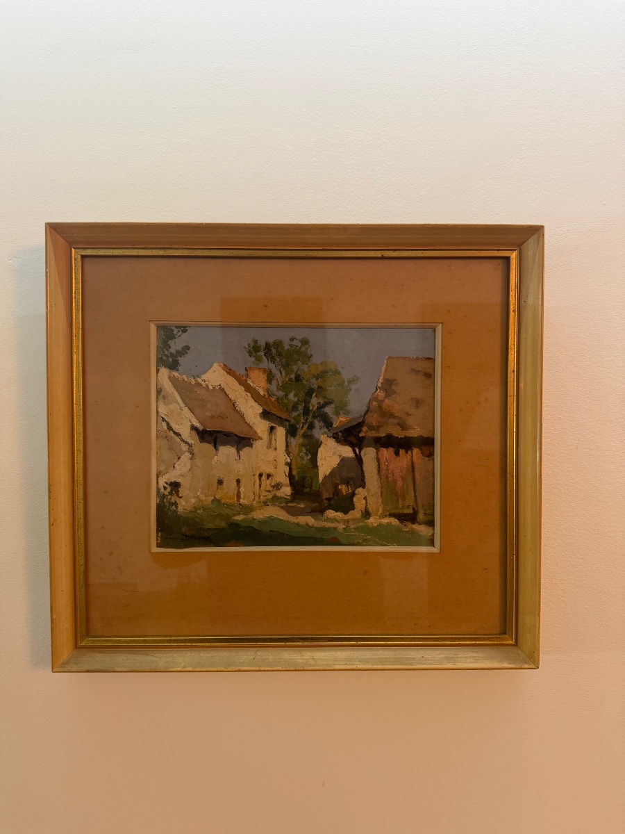 Painting, Maurice Descamps -photo-2