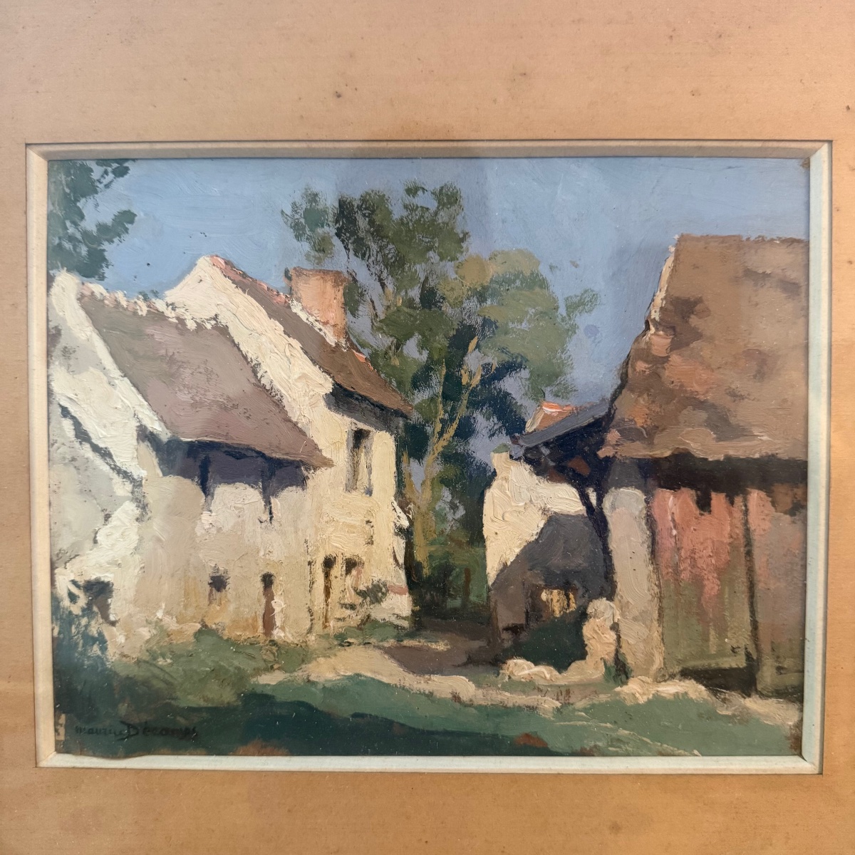 Painting, Maurice Descamps 