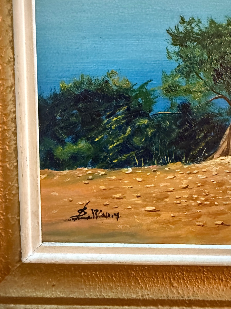 Painting, Provence-alpes-côte d'Azur, Toulon, Bandol.-photo-4