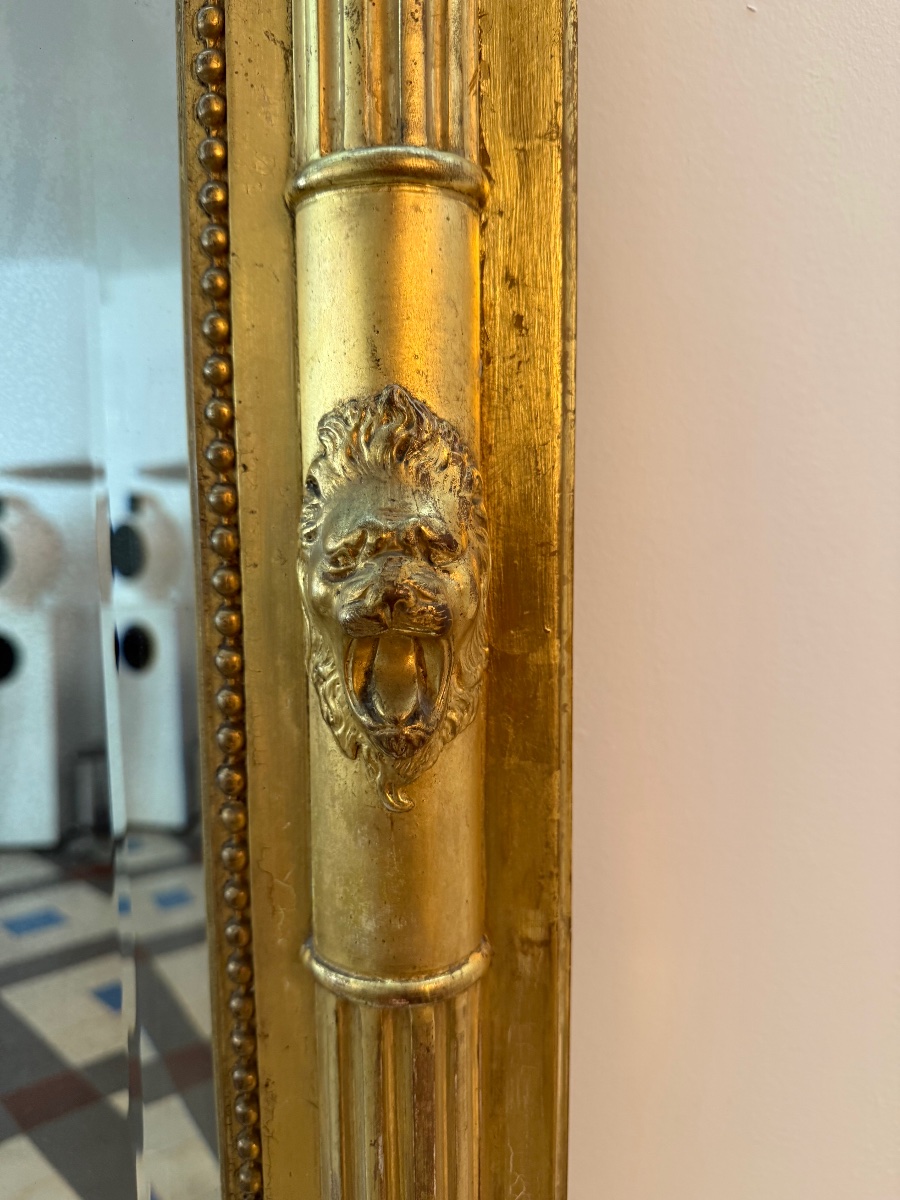H 161 , miroir ancien -photo-4