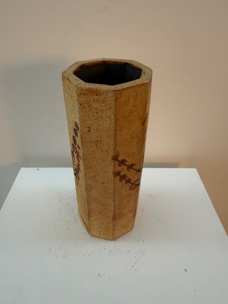 Vallauris, Ceramic Vase Designed By R. Leduc.-photo-2