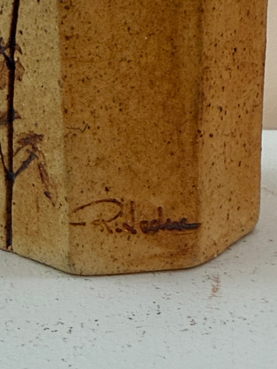 Vallauris, Ceramic Vase Designed By R. Leduc.-photo-1