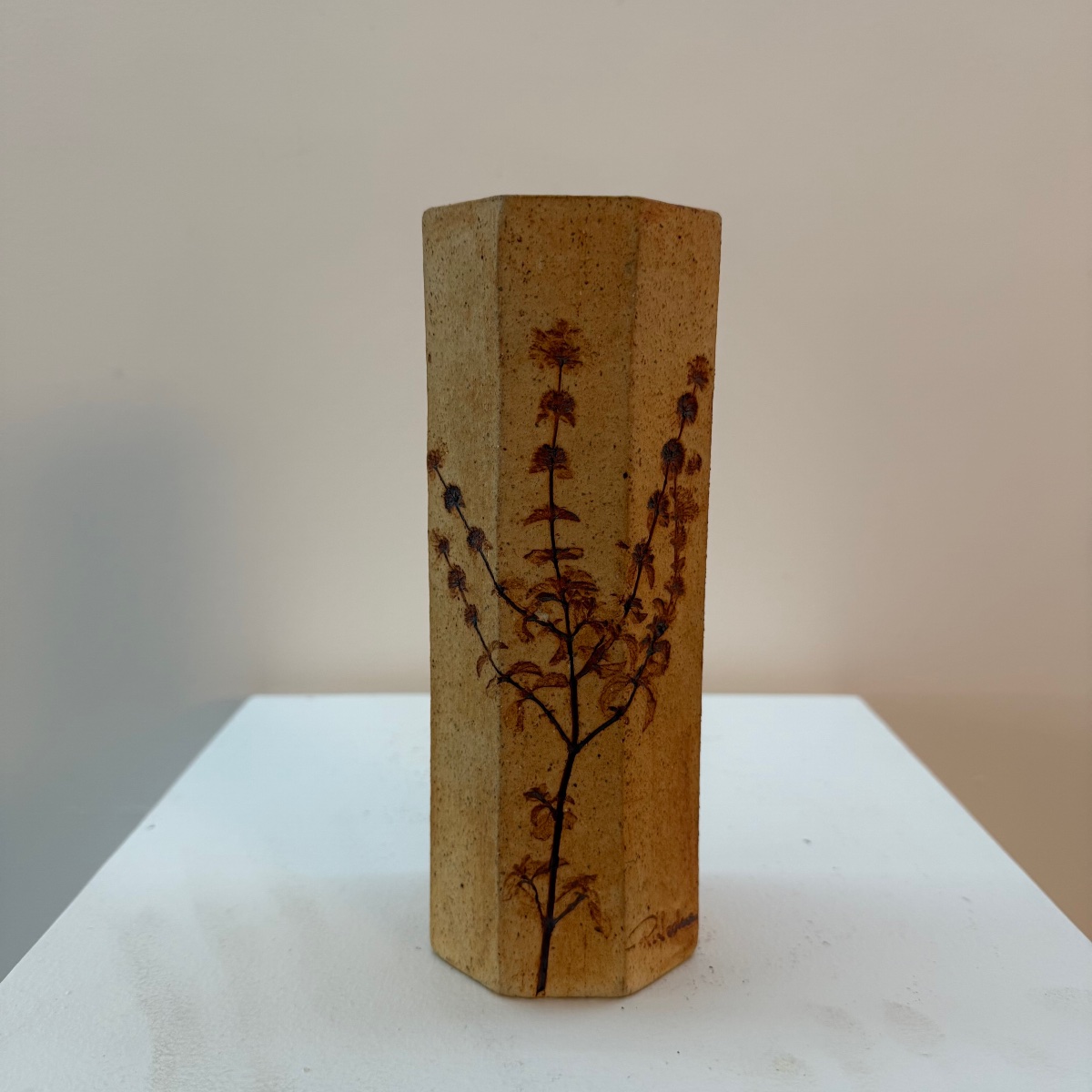 Vallauris, Ceramic Vase Designed By R. Leduc.