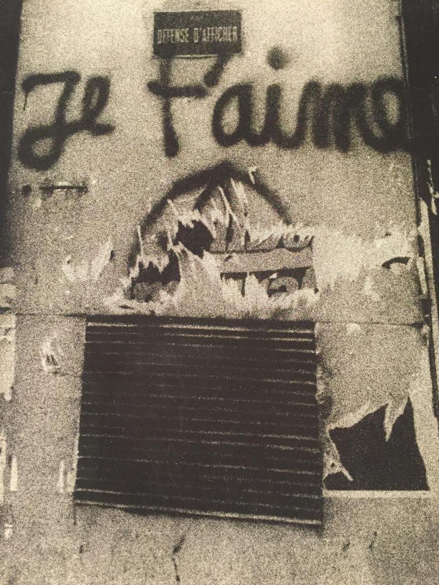 Ernest Pignon-ernest "rimbaud In Paris" Rare And Great Screenprint 1978-photo-1