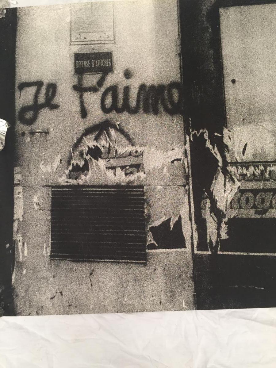 Ernest Pignon-ernest "rimbaud In Paris" Rare And Great Screenprint 1978-photo-5