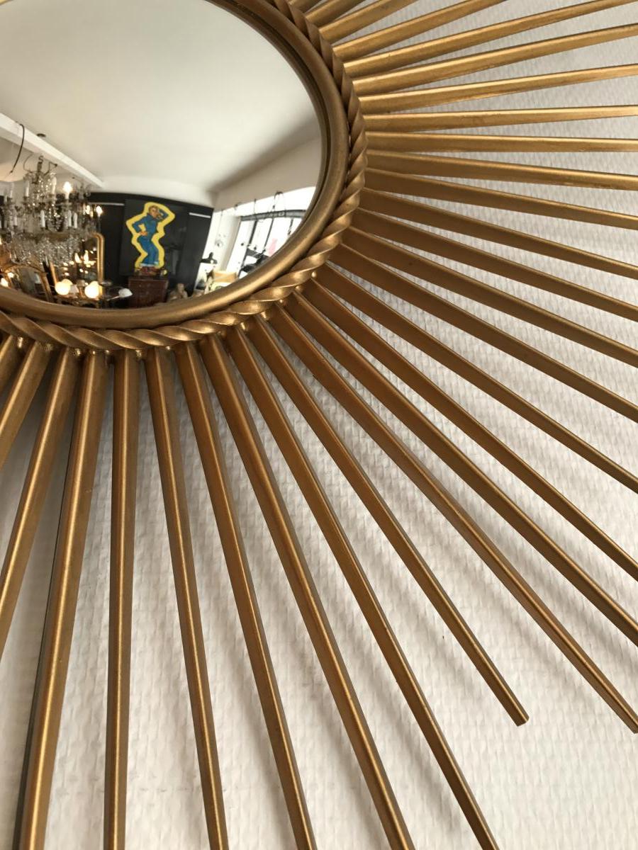 Miroir Soleil Chaty Vallauris Circa 1960-photo-4
