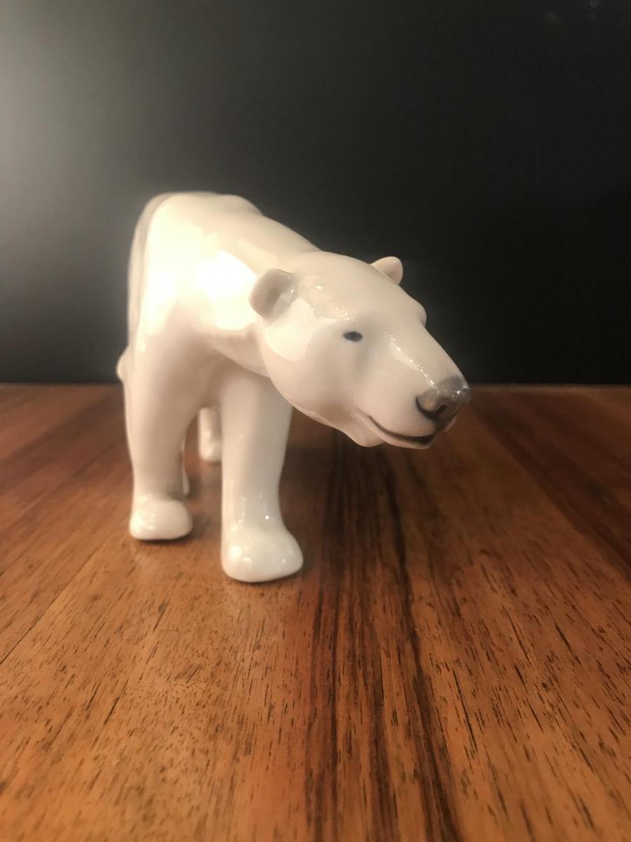 Polar Bear Porcelain, Copenhagen Manufacture-photo-3