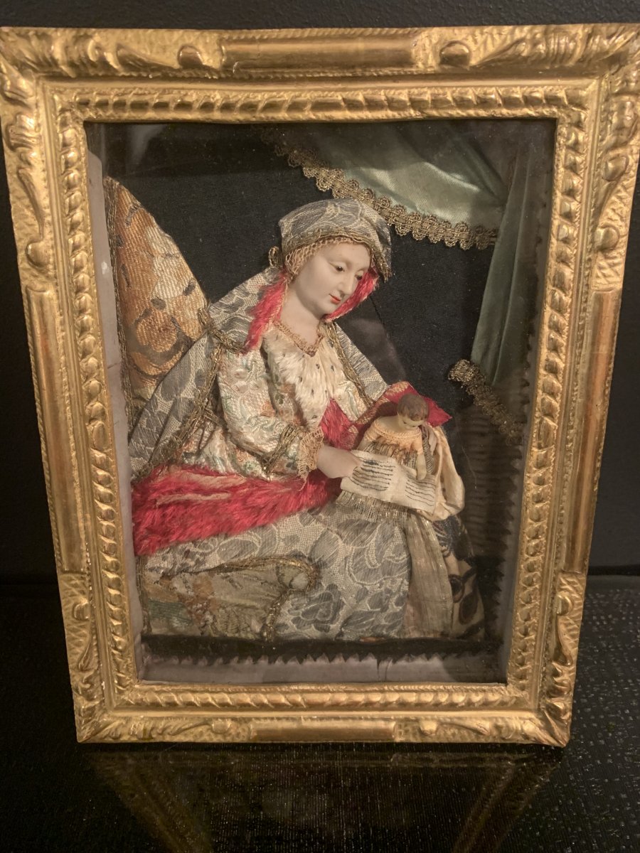 Nancy, Atelier Des Frères Guillot, Wax Dressed XVIIIth Century.-photo-2
