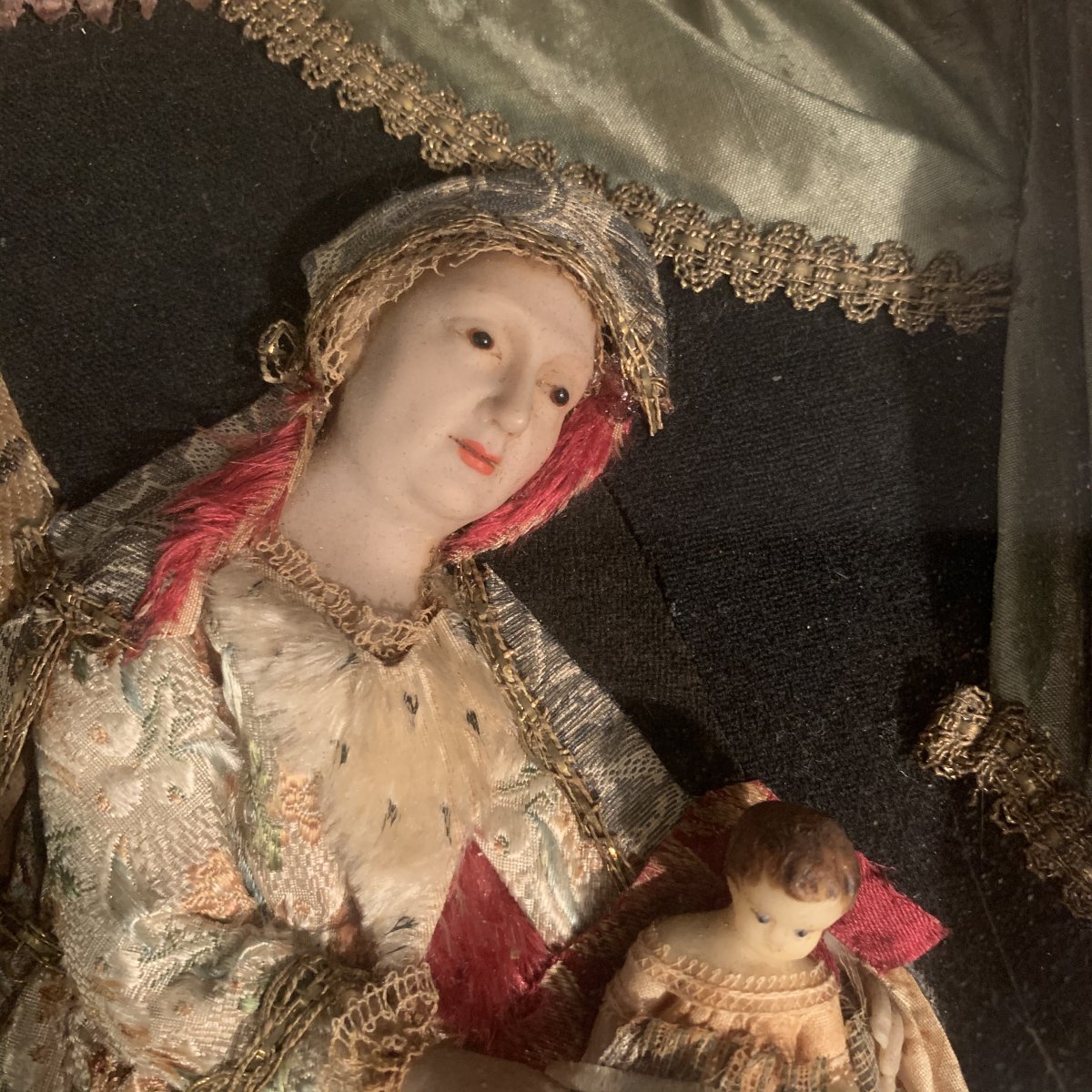 Nancy, Atelier Des Frères Guillot, Wax Dressed XVIIIth Century.