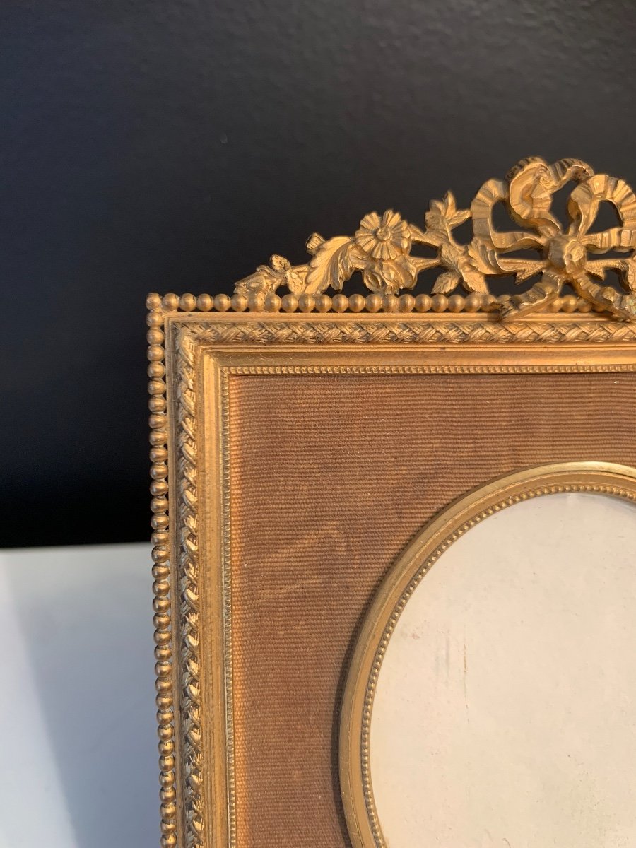 Photo Frame In Gilt Bronze XIX Eme Century.-photo-4