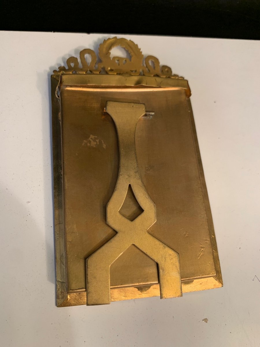 Photo Frame In Gilt Bronze Epoque XIX Eme Century.-photo-4