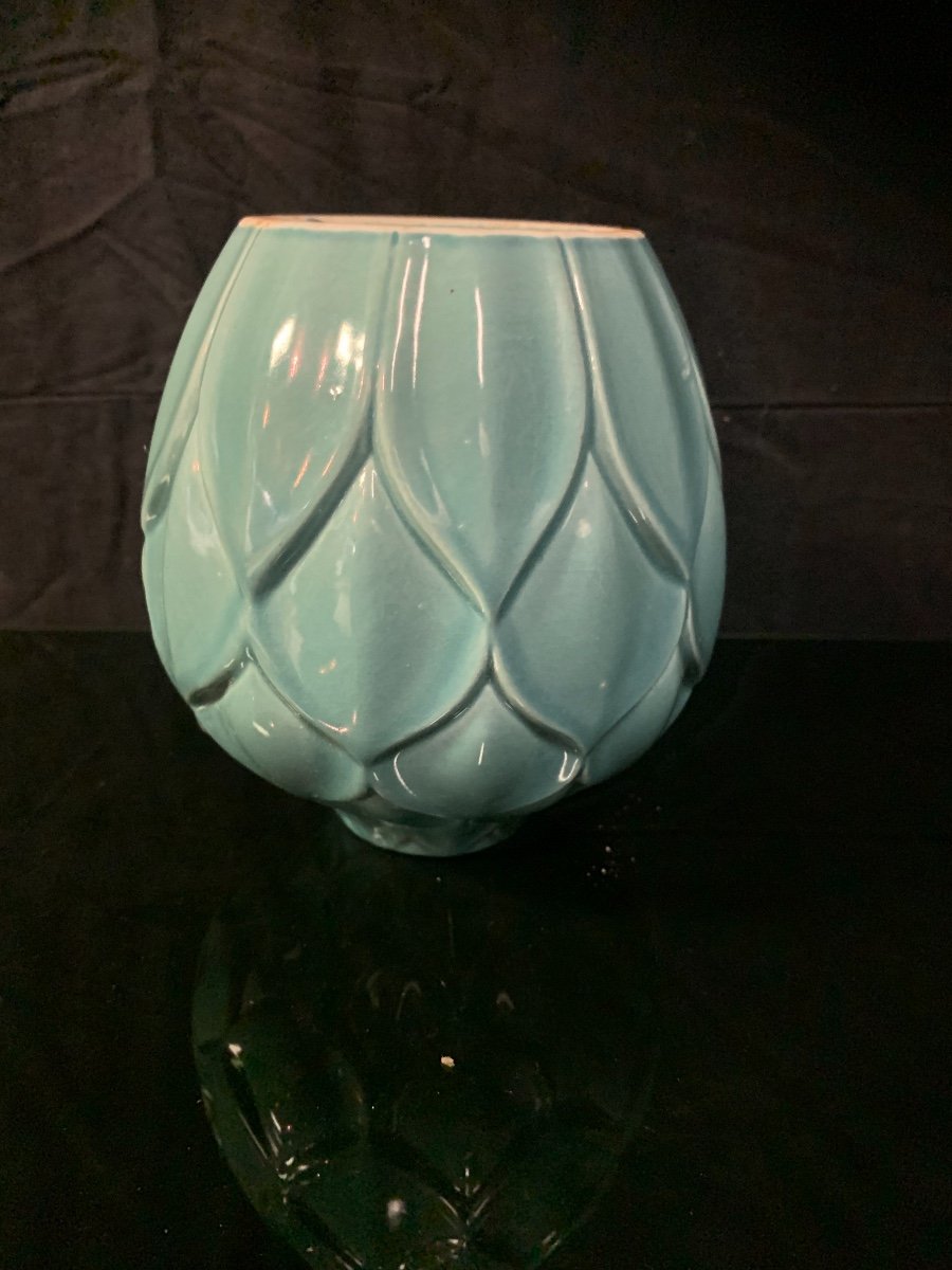 Saint Clément, Model Artichoke Vase.-photo-3