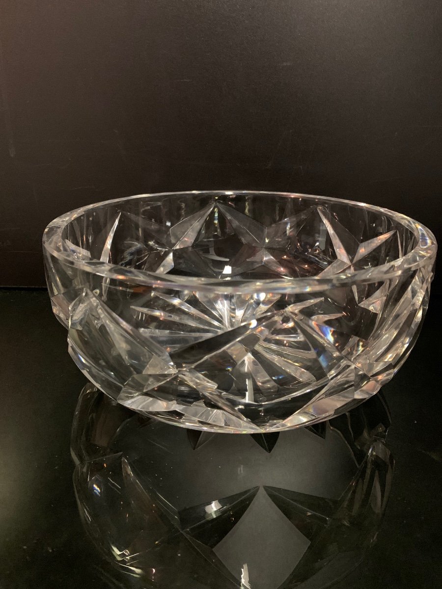 Saint Louis, Cut Crystal Fruit Bowl-photo-2