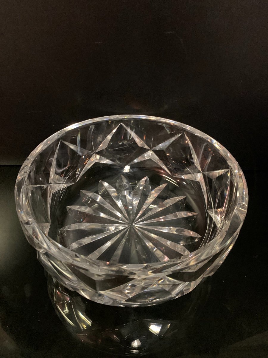 Saint Louis, Cut Crystal Fruit Bowl-photo-4