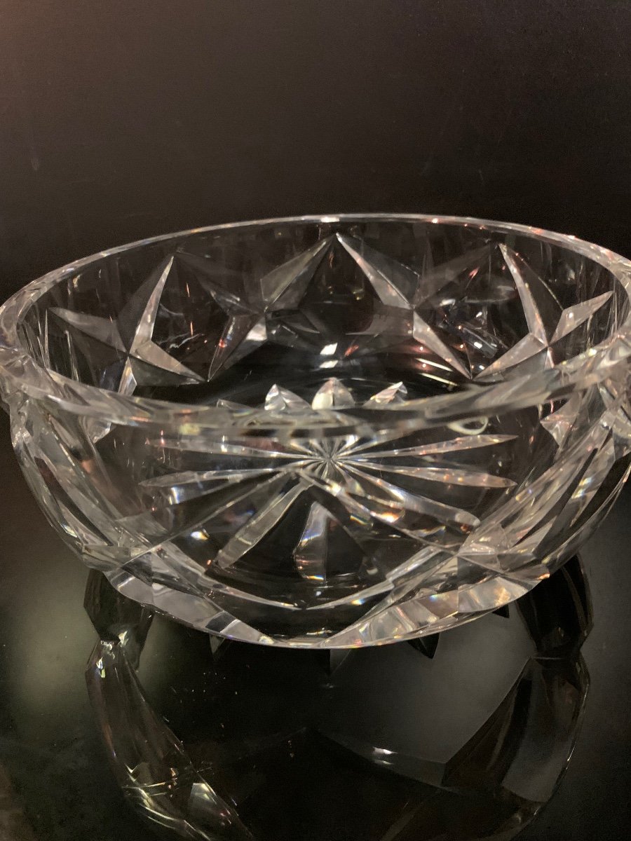 Saint Louis, Cut Crystal Fruit Bowl-photo-1