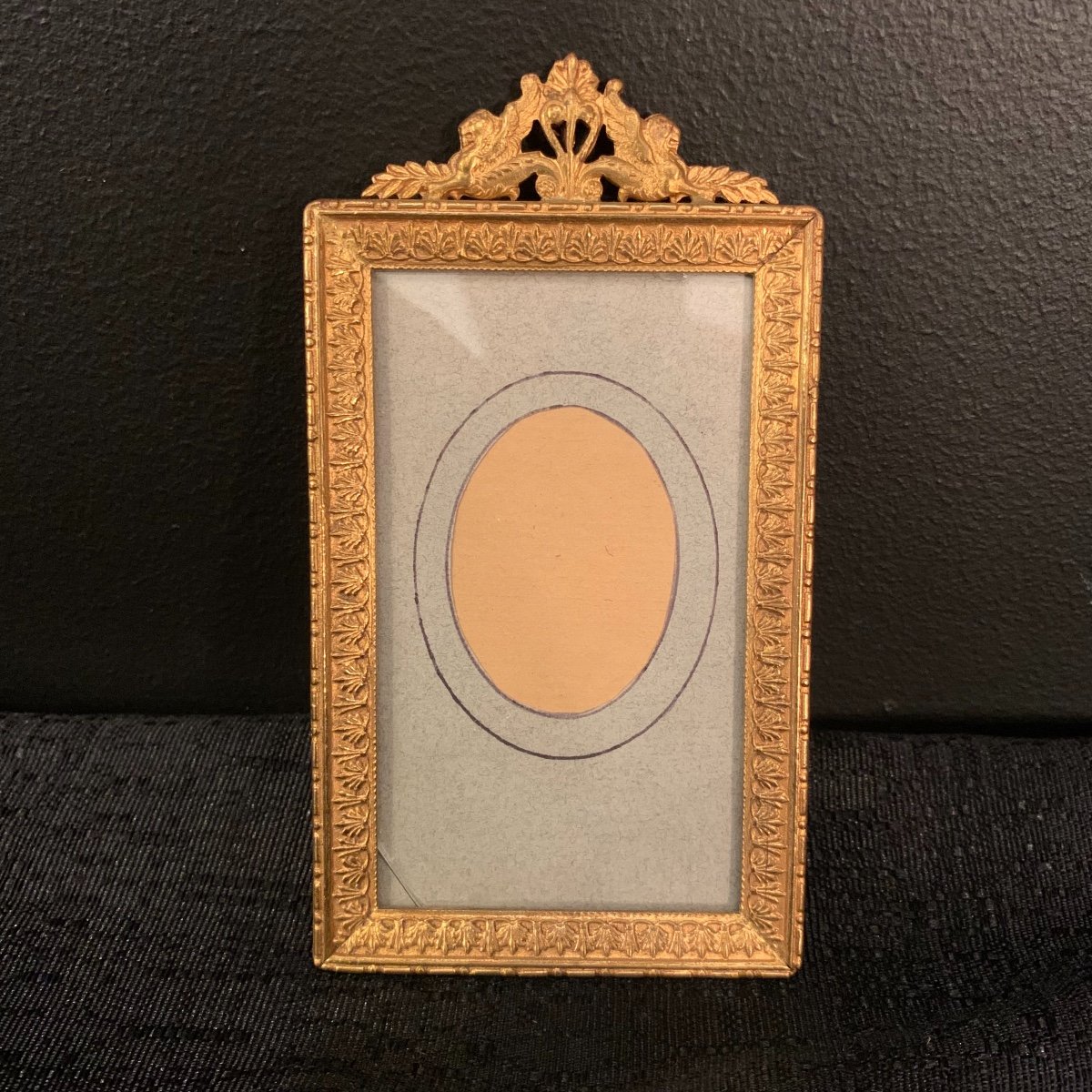 Photo Frame In Gilt Bronze Epoque XIX Eme Century