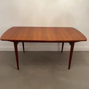 Scandinavian Design Teak Dining Table.