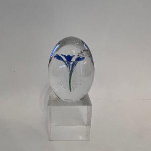 Daum France, Crystal Paperweight.