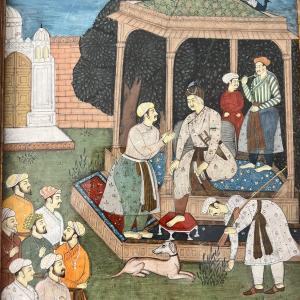 Indo Persian, Important Miniature XIX Eme Century.